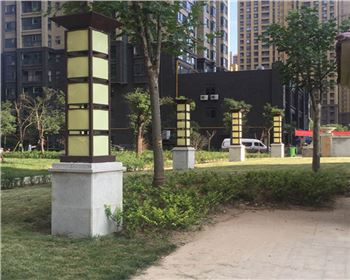 內(nèi)蒙古景觀燈案例-西安茅坡新城景觀燈