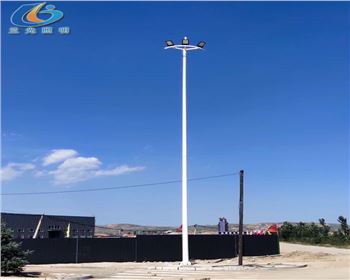 山西大同10米雙臂路燈、15米中桿路燈項(xiàng)目